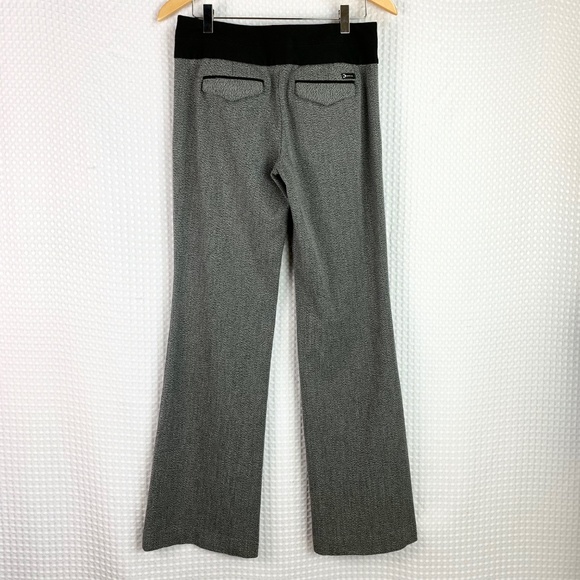 Express Editor Gray and Black Slacks Pants Size 2R - Picture 5 of 8